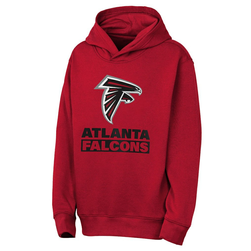 Atlanta Falcons Outerstuff Youth Back to Basics Hoodie - Red - NFL
