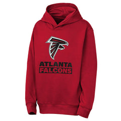Atlanta Falcons Outerstuff Youth Back to Basics Hoodie - Red - NFL