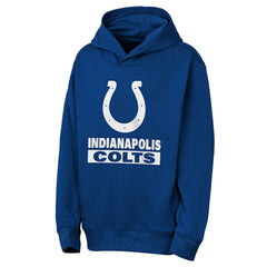 Indianapolis Colts Outerstuff Youth Back to Basics Hoodie - Royal - NFL