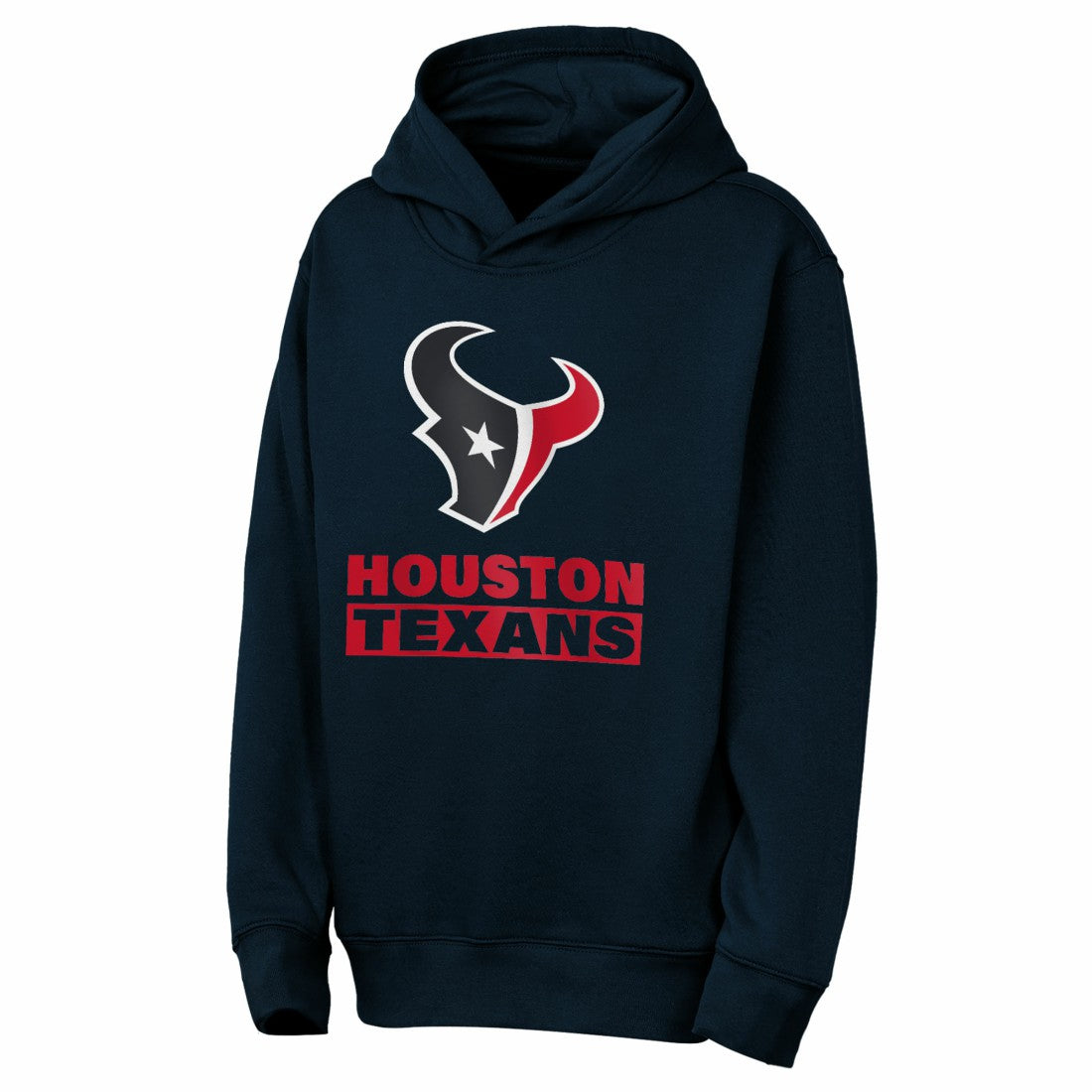 Houston Texans Outerstuff Youth Back to Basics Hoodie - Navy - NFL