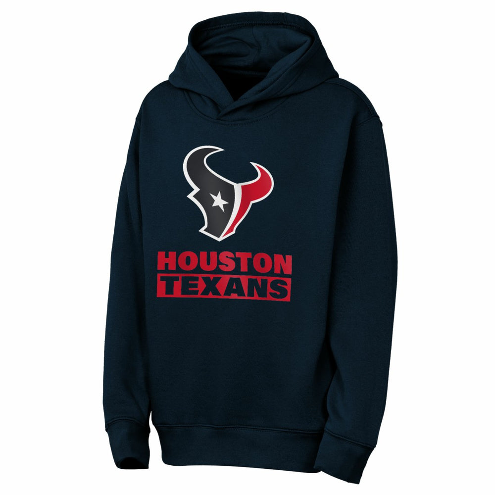 Houston Texans Outerstuff Youth Back to Basics Hoodie - Navy - NFL