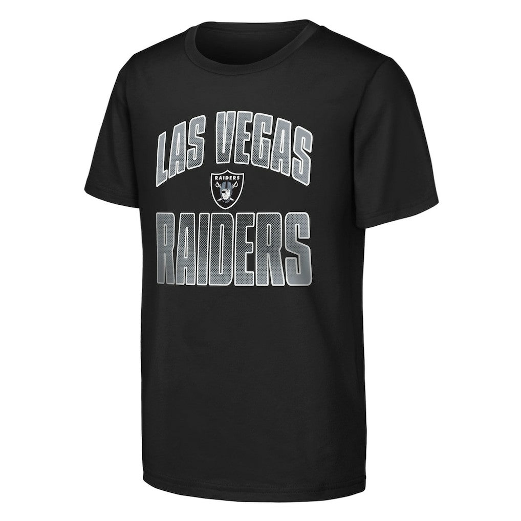 Las Vegas Raiders Outerstuff Youth Never Quit 2-Pack T-Shirt Set - Black - NFL