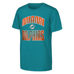 Miami Dolphins Outerstuff Youth Never Quit 2-Pack T-Shirt Set - Aqua - NFL