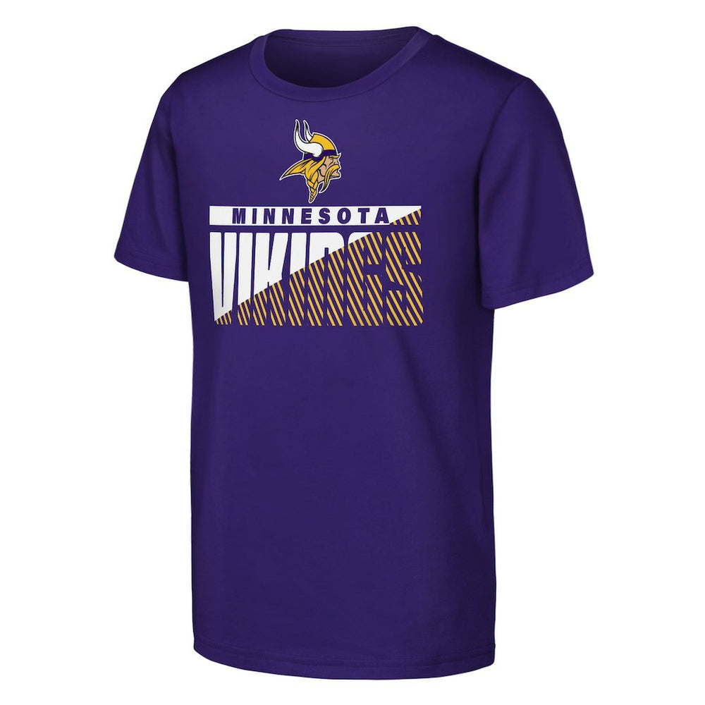 Minnesota Vikings Outerstuff Youth Never Quit 2-Pack T-Shirt Set - Purple - NFL