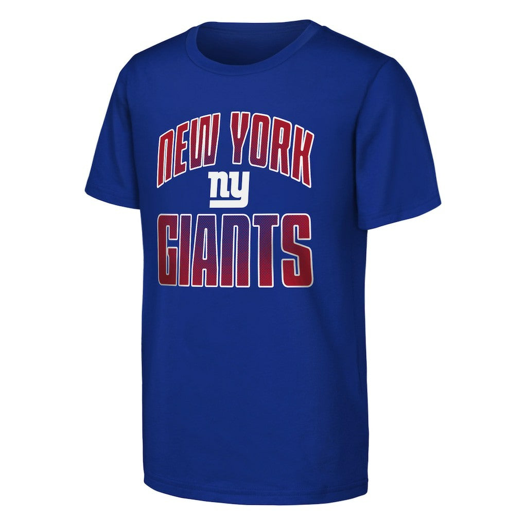 New York Giants Outerstuff Youth Never Quit 2-Pack T-Shirt Set - Royal - NFL
