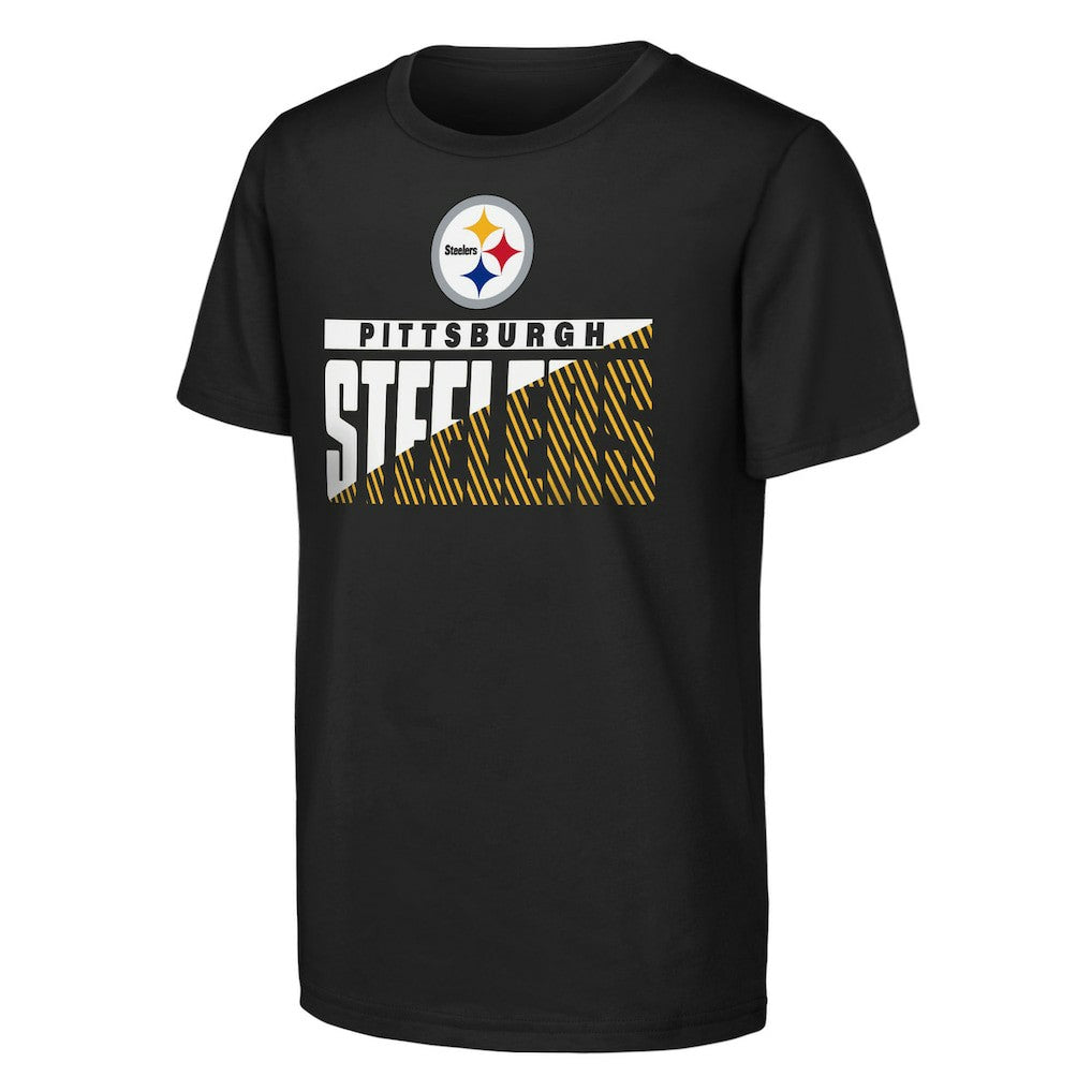Pittsburgh Steelers Outerstuff Youth Never Quit 2-Pack T-Shirt Set - Black - NFL