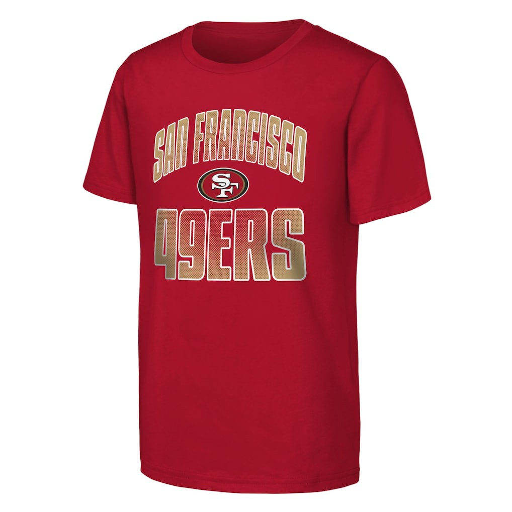 San Francisco 49ers Outerstuff Youth Never Quit 2-Pack T-Shirt Set - Scarlet - NFL