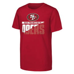 San Francisco 49ers Outerstuff Youth Never Quit 2-Pack T-Shirt Set - Scarlet - NFL