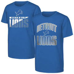 Detroit Lions Outerstuff Youth Never Quit 2-Pack T-Shirt Set - Blue - NFL