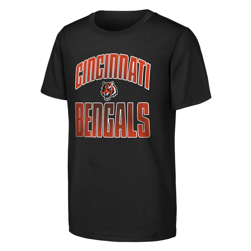 Cincinnati Bengals Outerstuff Youth Never Quit 2-Pack T-Shirt Set - Black - NFL