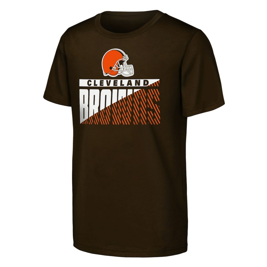 Cleveland Browns Outerstuff Youth Never Quit 2-Pack T-Shirt Set - Brown - NFL