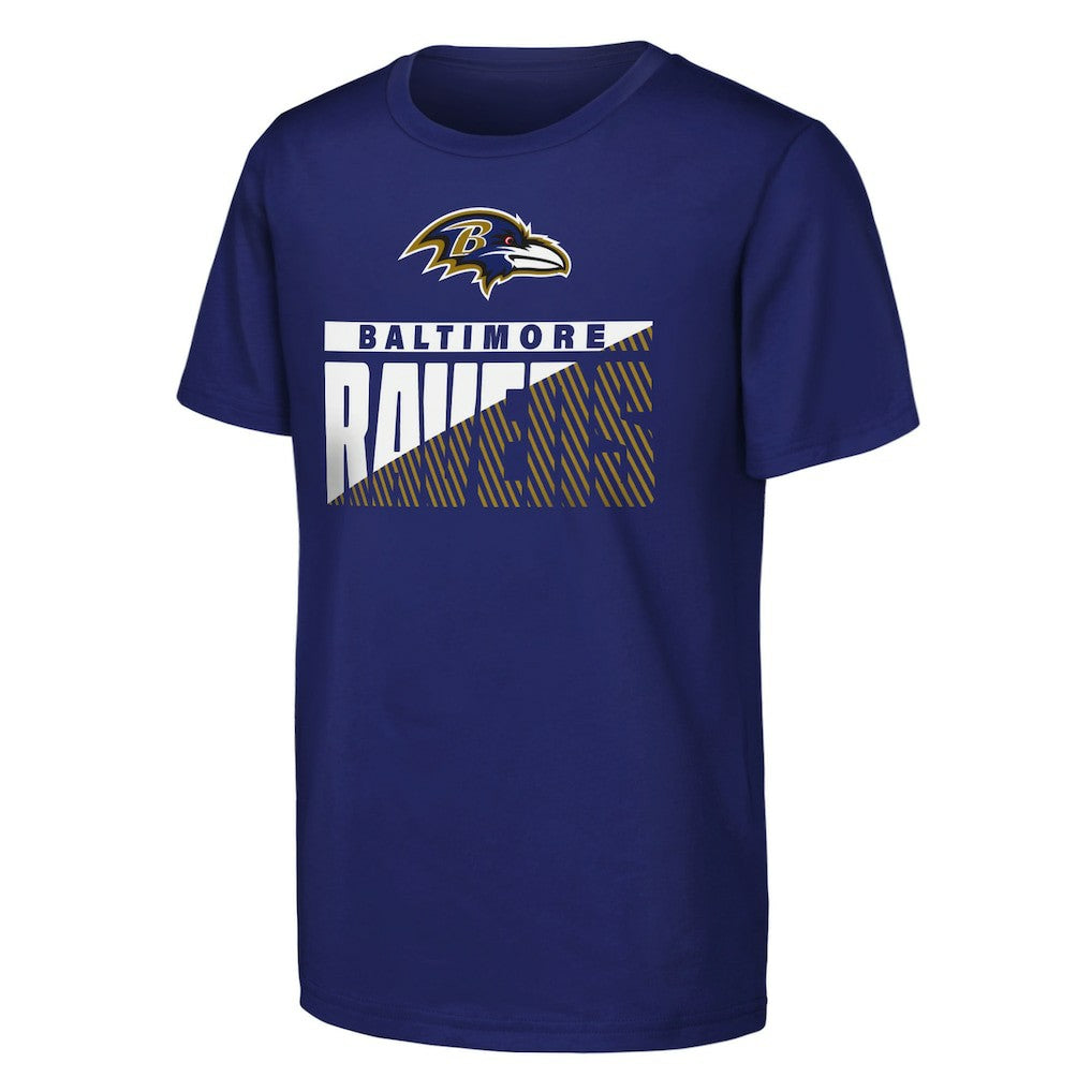 Baltimore Ravens Outerstuff Youth Never Quit 2-Pack T-Shirt Set - Purple - NFL