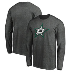Dallas Stars Fanatics Logo Long Sleeve T-Shirt - Charcoal | Fanatics near me