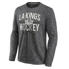 Los Angeles Kings Fanatics Logo Long Sleeve T-Shirt - Charcoal | Fanatics online