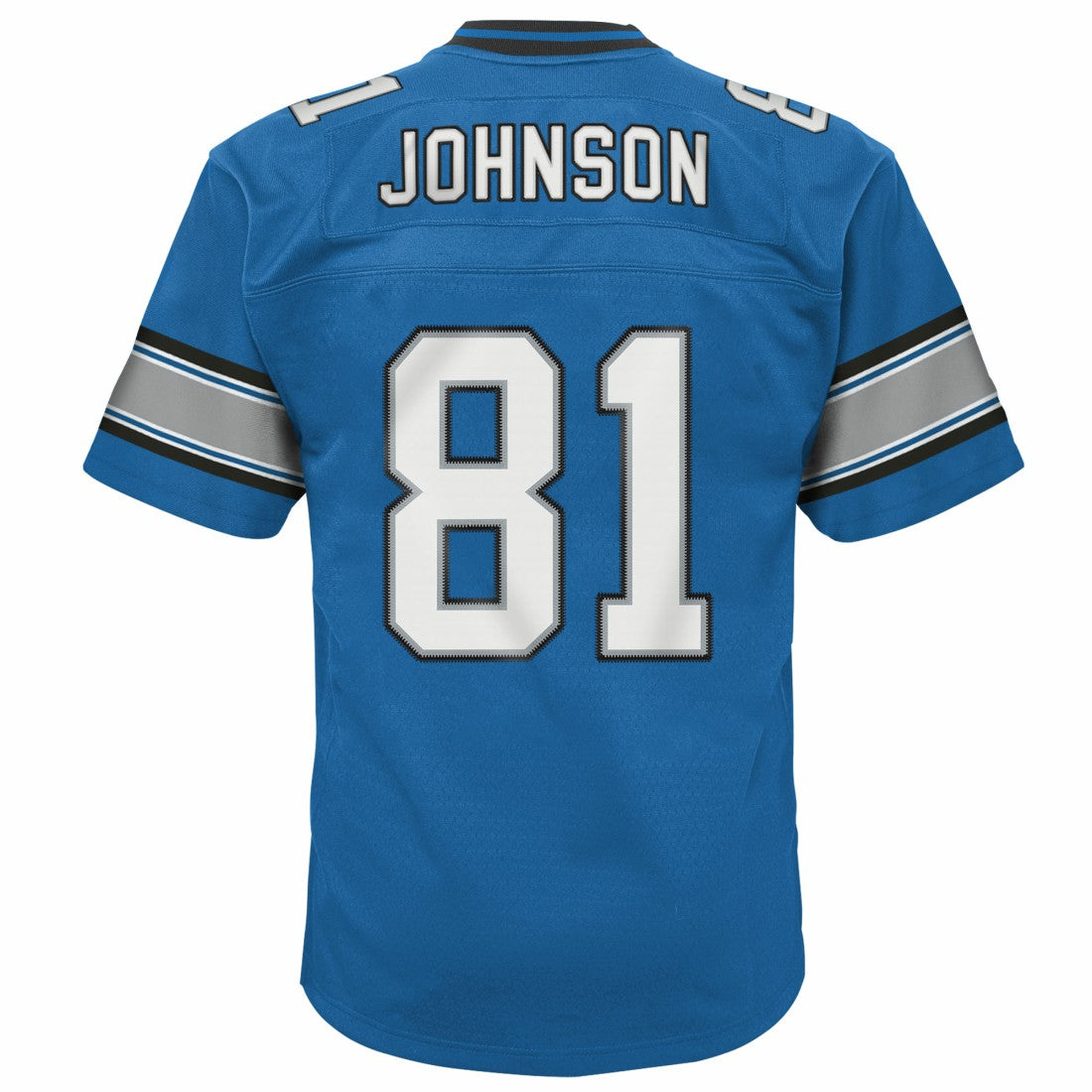 Calvin Johnson Detroit Lions Youth Legacy Replica Jersey - Blue - Mitchell & Ness
