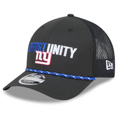 New York Giants New Era 2025 Inspire Change 9FORTY M-Crown Adjustable Hat - Black - NFL