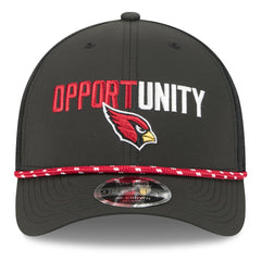 Arizona Cardinals New Era 2025 Inspire Change 9FORTY M-Crown Adjustable Hat - Black - NFL