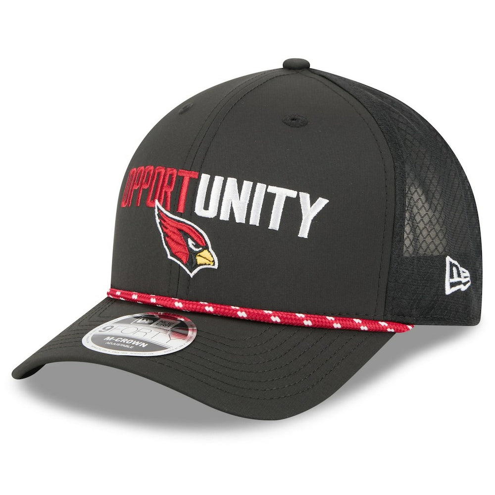 Arizona Cardinals New Era 2025 Inspire Change 9FORTY M-Crown Adjustable Hat - Black - NFL