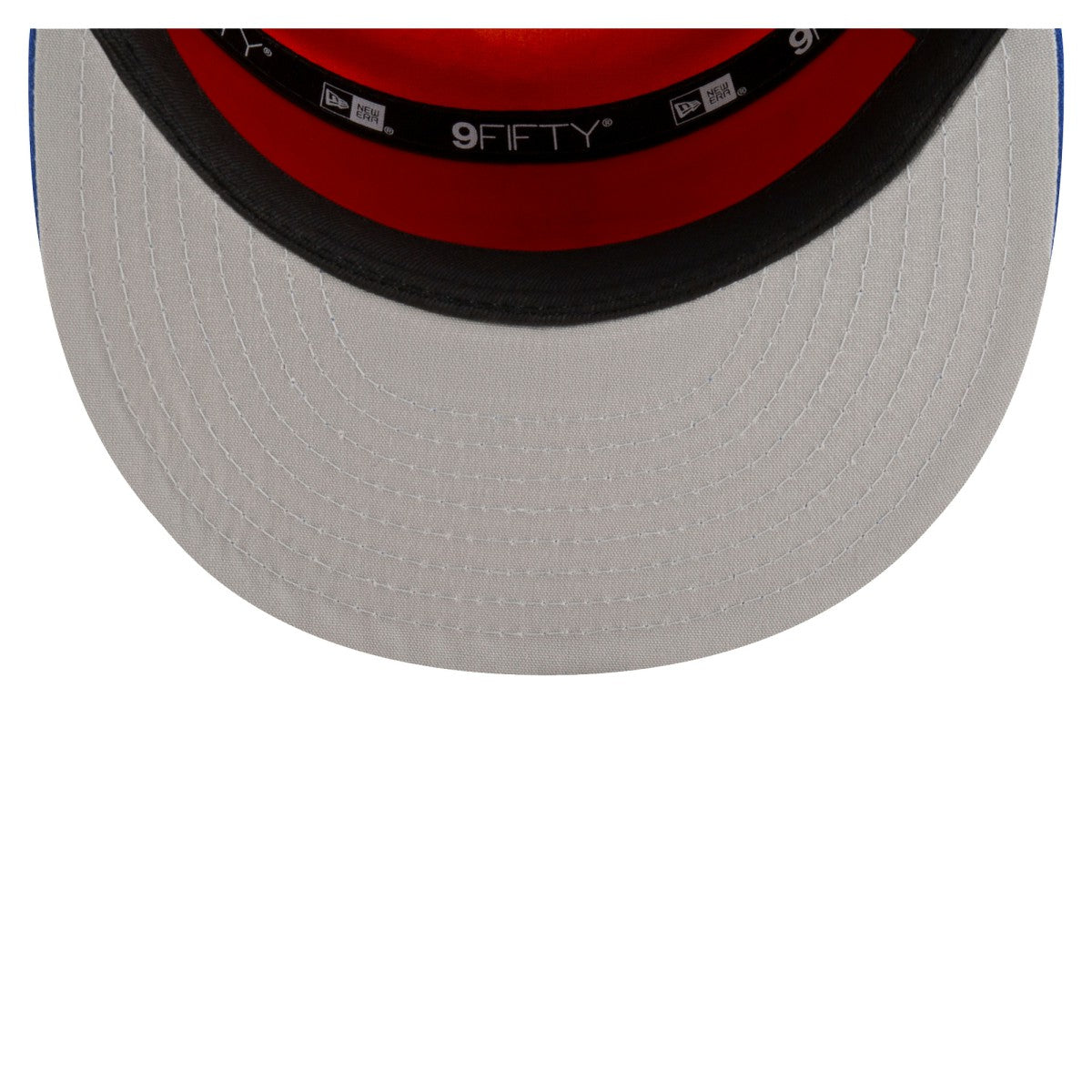 New Era New York Knicks Youth 2025 NBA Tip Off Split Panel 9FIFTY Snapback Hat White/Blue