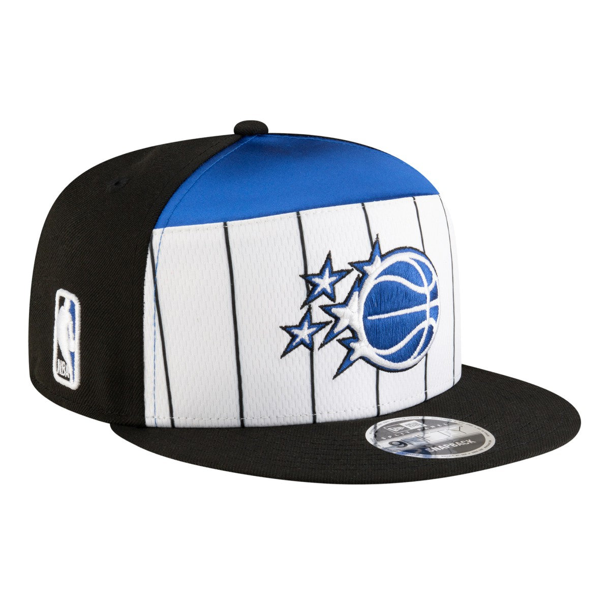New Era Orlando Magic Youth 2025 NBA Tip Off Split Panel 9FIFTY Snapback Hat White/Black
