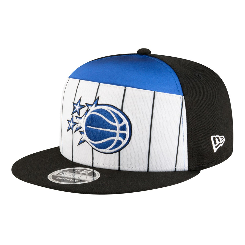 New Era Orlando Magic Youth 2025 NBA Tip Off Split Panel 9FIFTY Snapback Hat White/Black