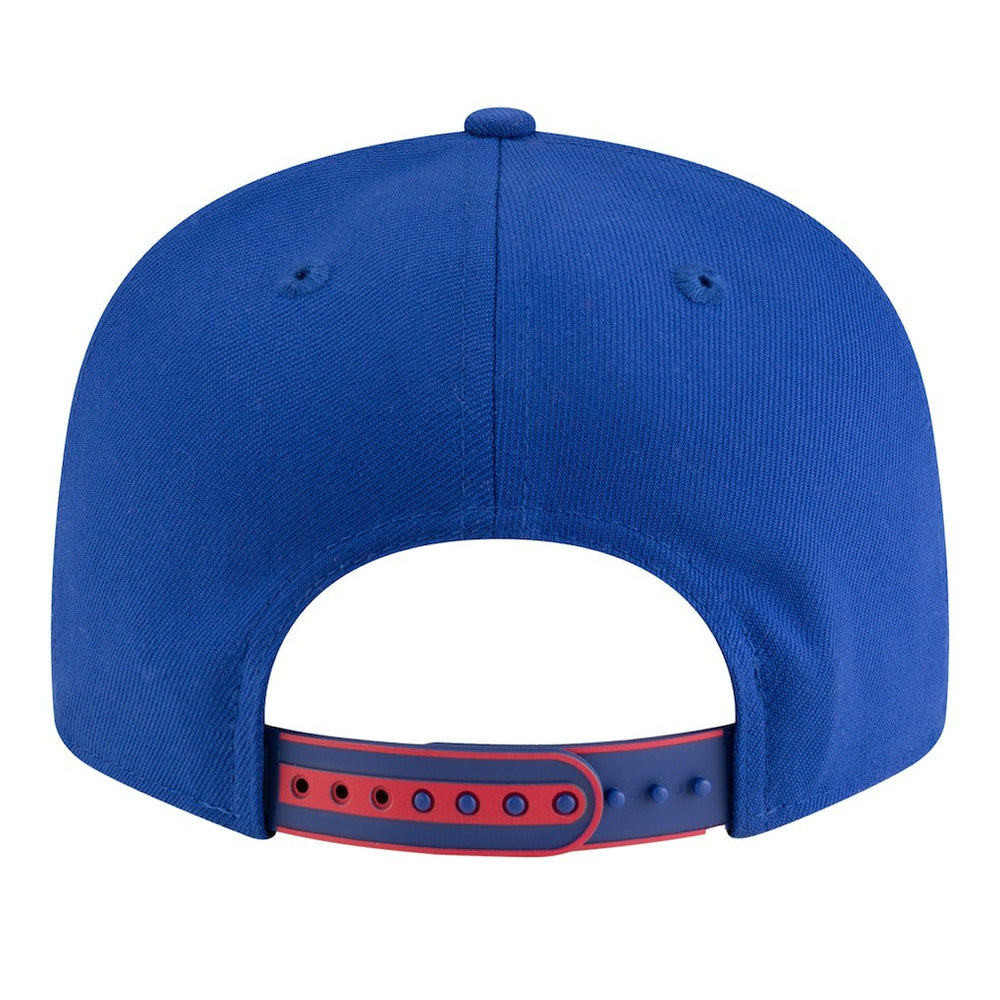 New Era Philadelphia 76ers Youth 2025 NBA Tip Off Split Panel 9FIFTY Snapback Hat White/Blue