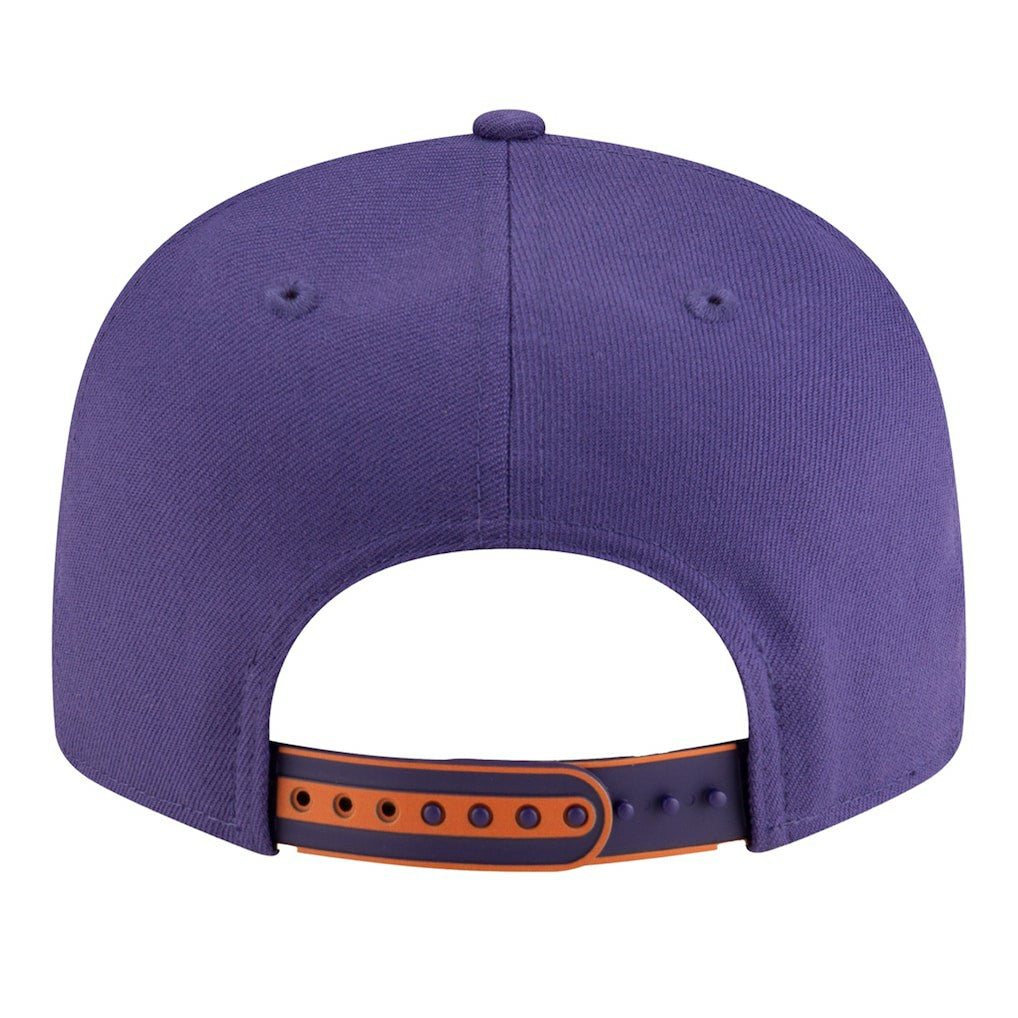 New Era Phoenix Suns Youth 2025 NBA Tip Off Split Panel 9FIFTY Snapback Hat White/Purple