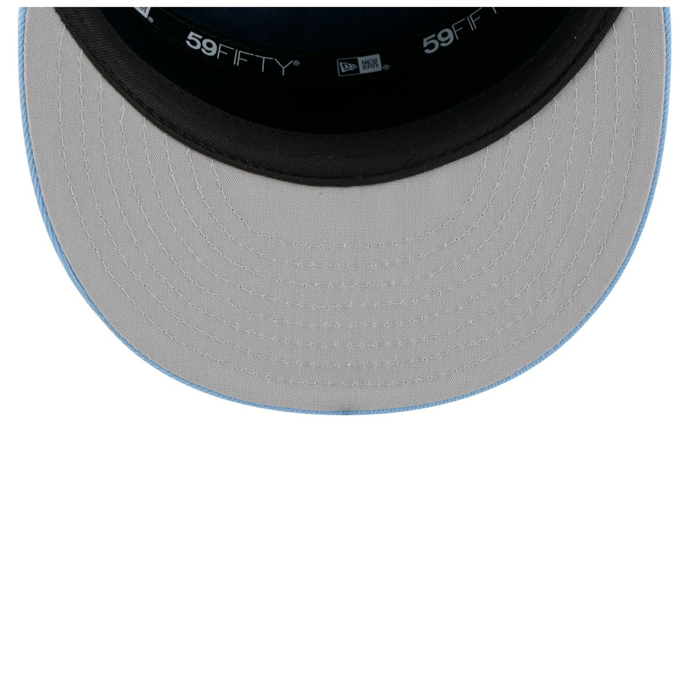 New Era Memphis Grizzlies 2025 NBA Tip Off Split Panel 59FIFTY Fitted Hat White/Light Blue