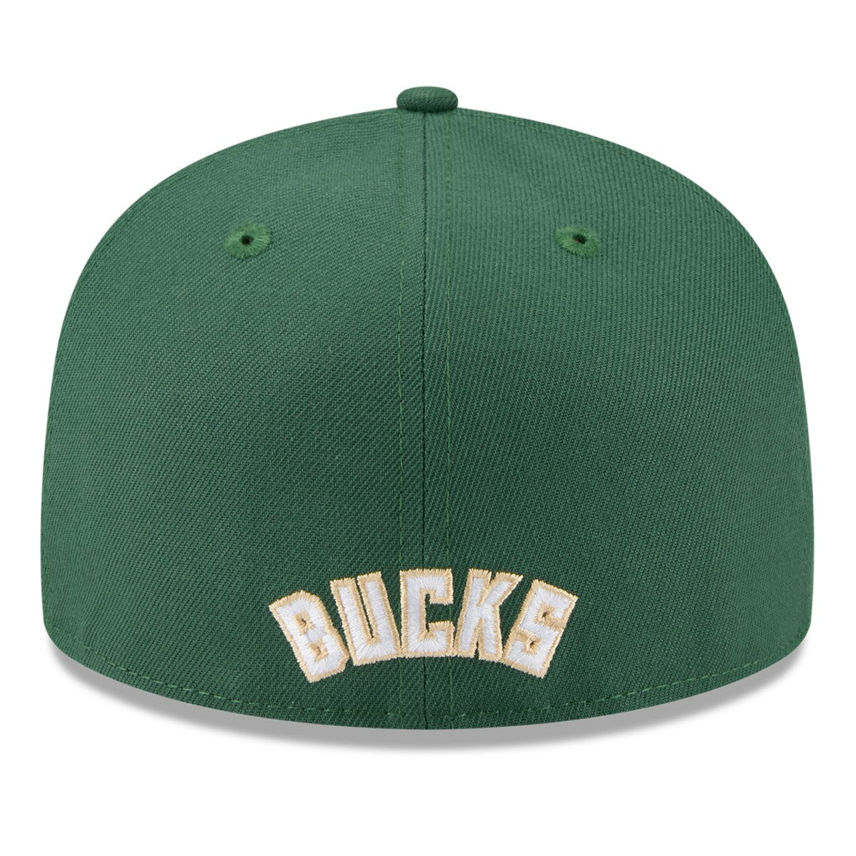 New Era Milwaukee Bucks 2025 NBA Tip Off Split Panel 59FIFTY Fitted Hat White/Hunter Green