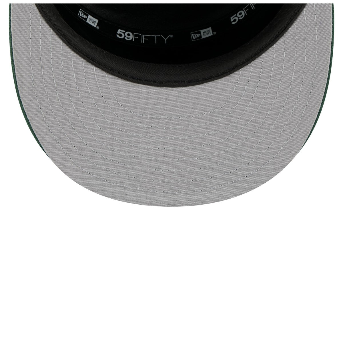 New Era Milwaukee Bucks 2025 NBA Tip Off Split Panel 59FIFTY Fitted Hat White/Hunter Green