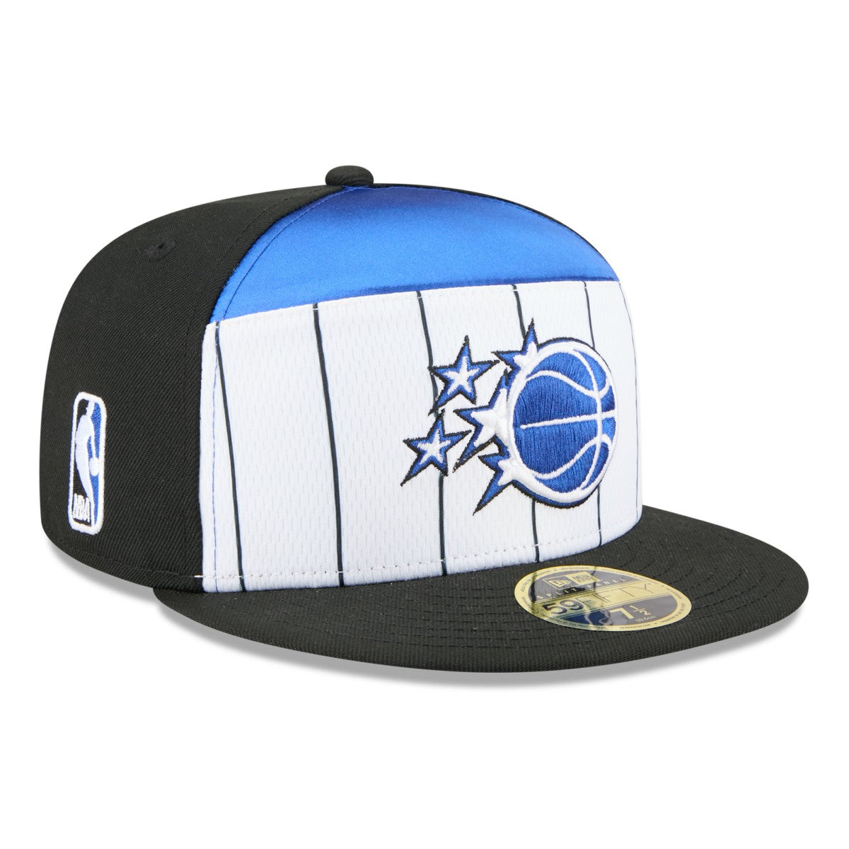 New Era Orlando Magic 2025 NBA Tip Off Split Panel 59FIFTY Fitted Hat White/Black