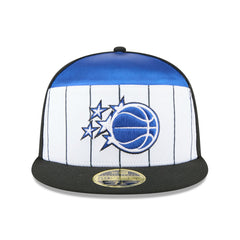 New Era Orlando Magic 2025 NBA Tip Off Split Panel 59FIFTY Fitted Hat White/Black