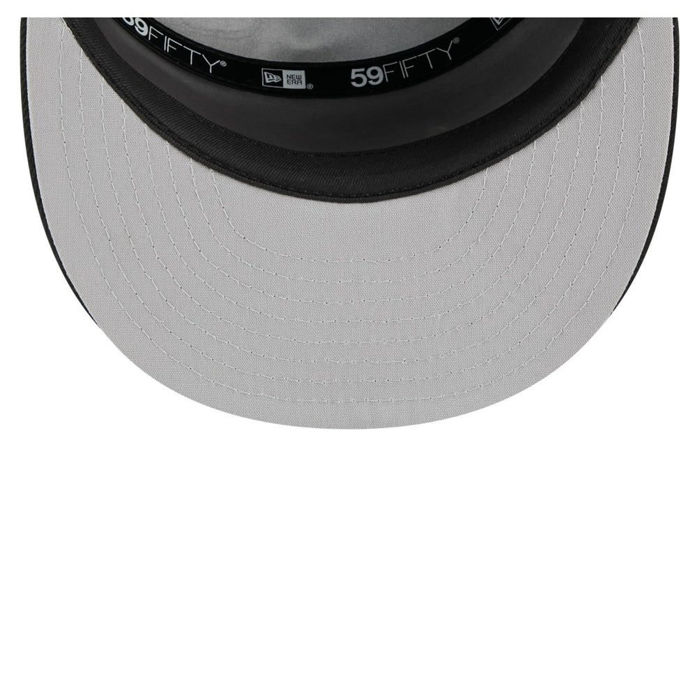 New Era San Antonio Spurs 2025 NBA Tip Off Split Panel 59FIFTY Fitted Hat White/Black