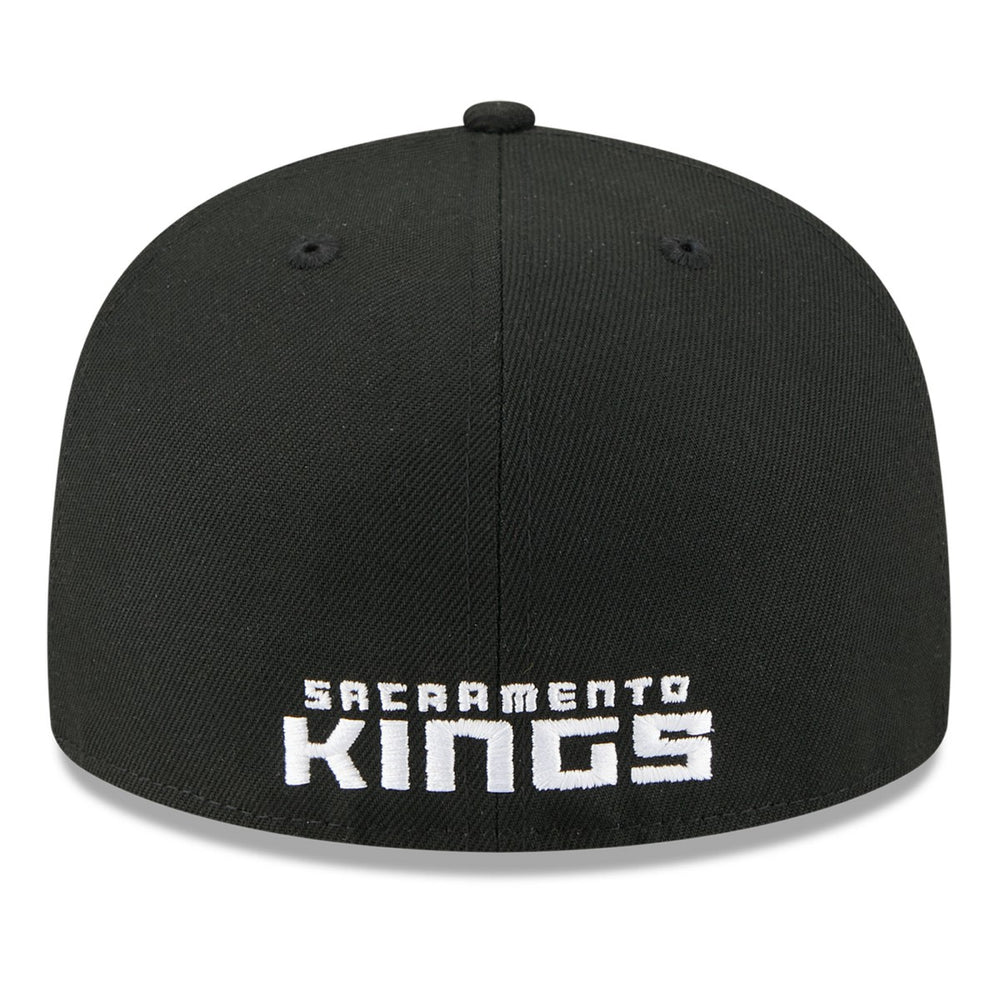 New Era Sacramento Kings 2025 NBA Tip Off Split Panel 59FIFTY Fitted Hat White/Black