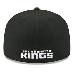 New Era Sacramento Kings 2025 NBA Tip Off Split Panel 59FIFTY Fitted Hat White/Black
