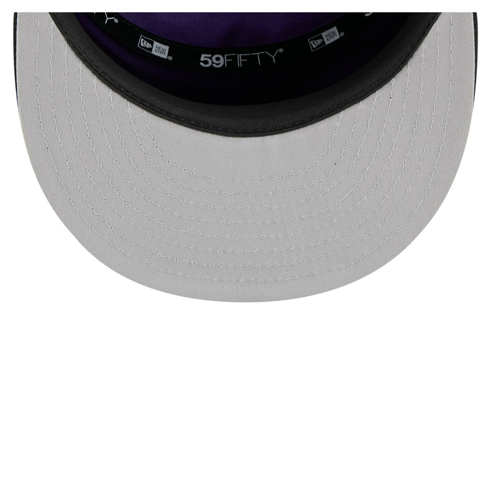 New Era Sacramento Kings 2025 NBA Tip Off Split Panel 59FIFTY Fitted Hat White/Black