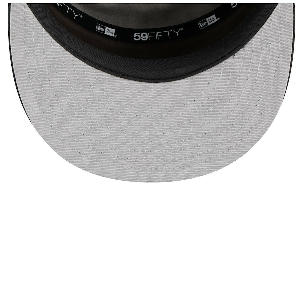 New Era Brooklyn Nets 2025 NBA Tip Off Split Panel 59FIFTY Fitted Hat White/Black