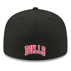 New Era Chicago Bulls 2025 NBA Tip Off Split Panel 59FIFTY Fitted Hat White/Black