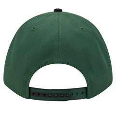 New Era Milwaukee Bucks 2025 NBA Tip Off M-Crown A-Frame 9FORTY Adjustable Hat White/Hunter Green