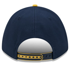 New Era Indiana Pacers 2025 NBA Tip Off M-Crown A-Frame 9FORTY Adjustable Hat White/Navy