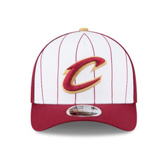 New Era Cleveland Cavaliers 2025 NBA Tip Off M-Crown A-Frame 9FORTY Adjustable Hat White/Wine