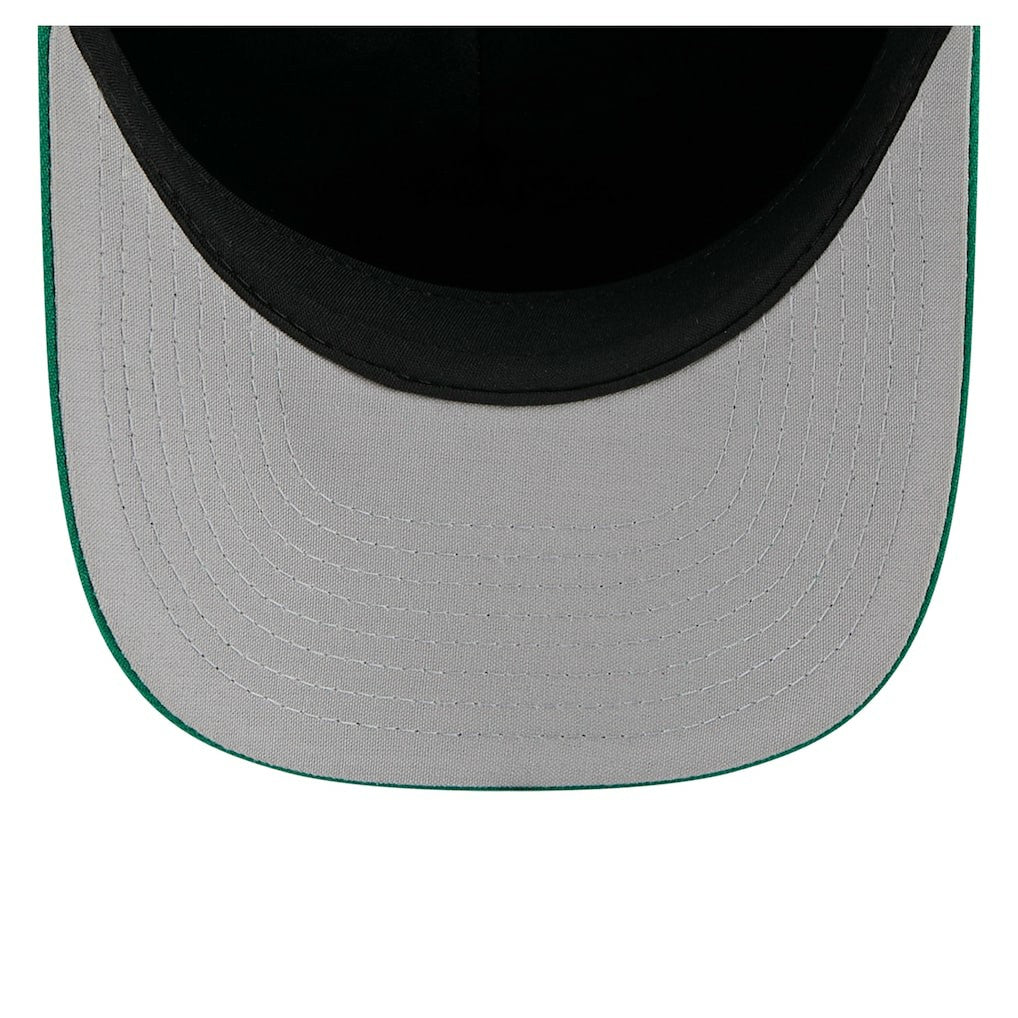 New Era Boston Celtics 2025 NBA Tip Off M-Crown A-Frame 9FORTY Adjustable Hat White/Kelly Green