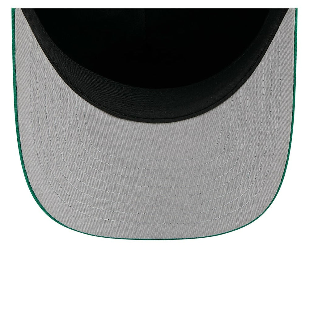 New Era Boston Celtics 2025 NBA Tip Off M-Crown A-Frame 9FORTY Adjustable Hat White/Kelly Green