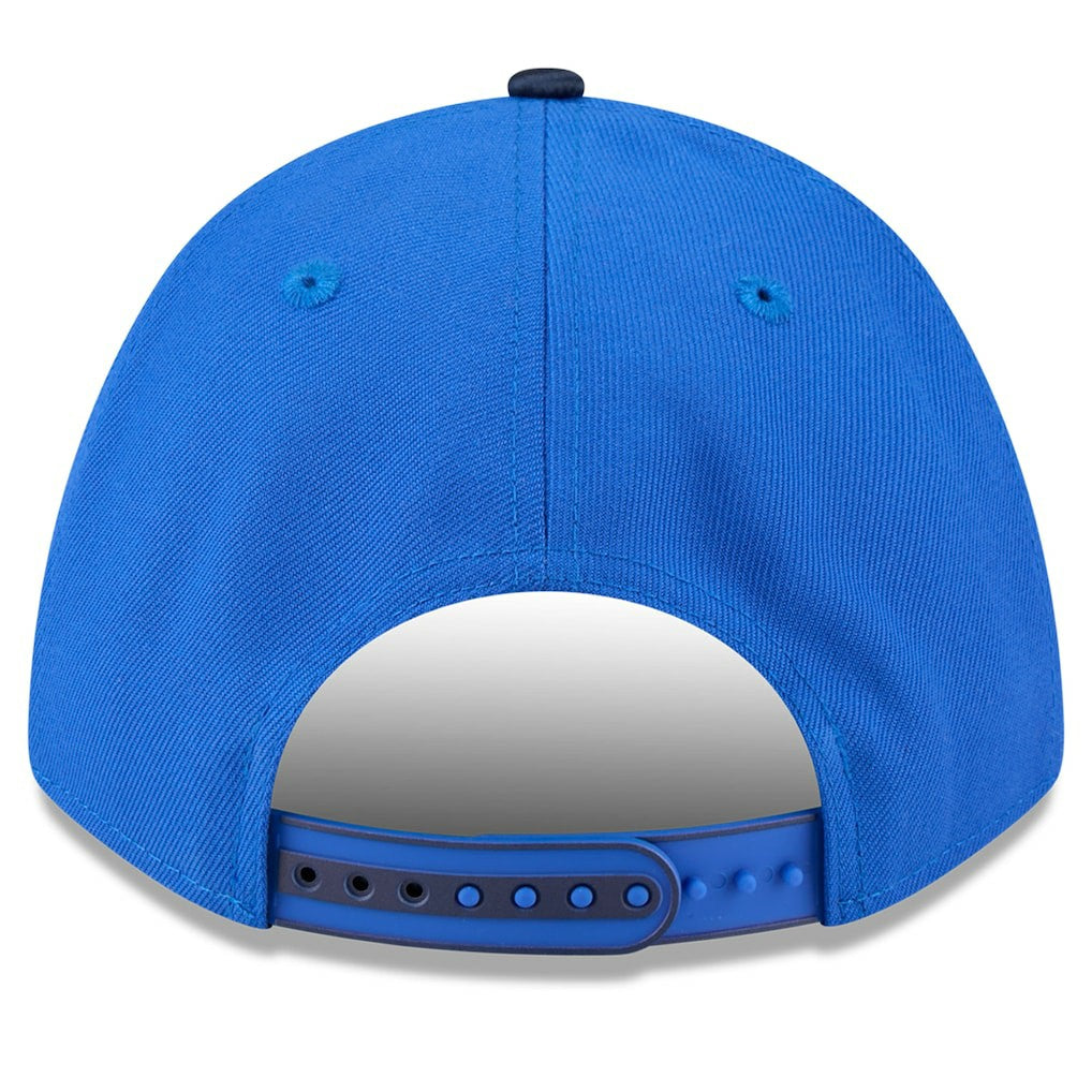 New Era Dallas Mavericks 2025 NBA Tip Off M-Crown A-Frame 9FORTY Adjustable Hat White/Blue
