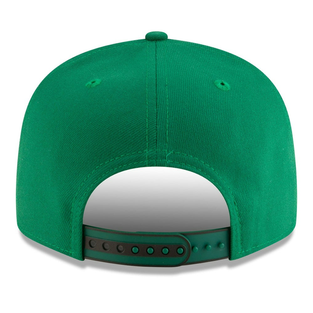 New Era Boston Celtics 2025 NBA Tip Off Split Panel 9FIFTY Snapback Hat White/Kelly Green