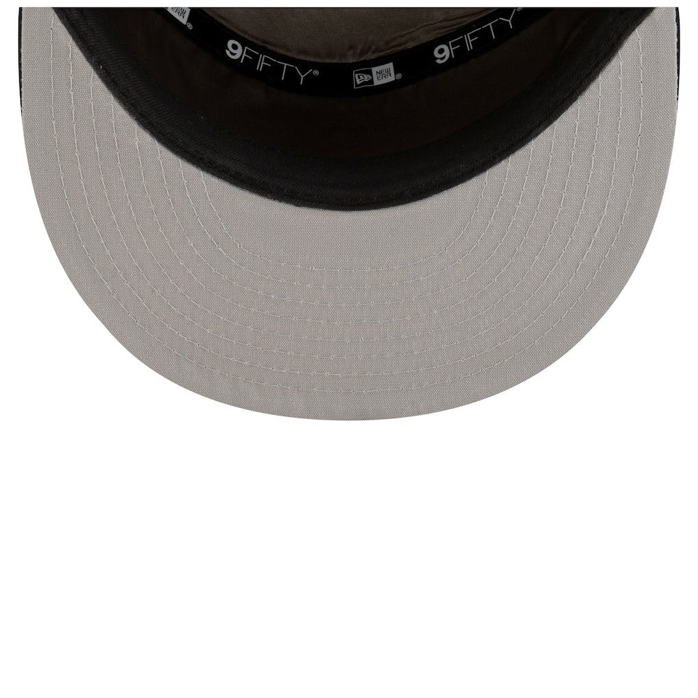 New Era Brooklyn Nets 2025 NBA Tip Off Split Panel 9FIFTY Snapback Hat White/Black