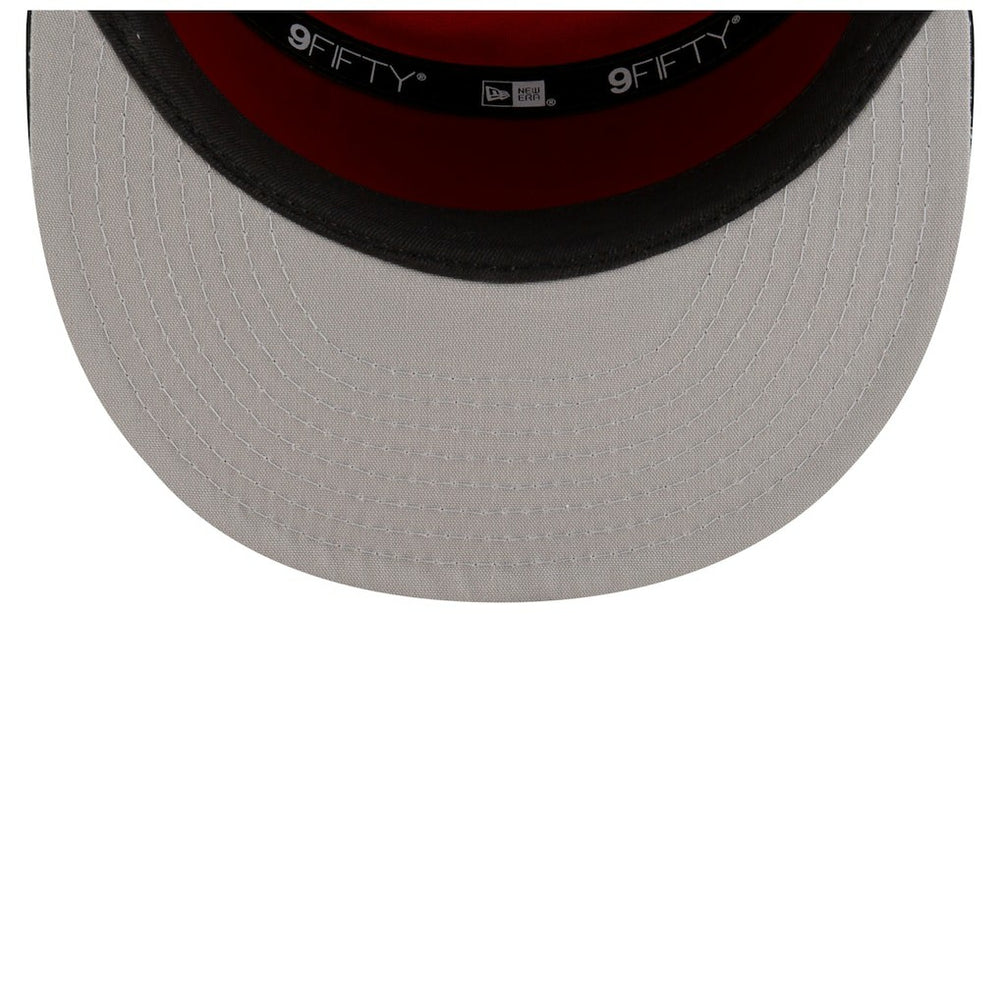 New Era Chicago Bulls 2025 NBA Tip Off Split Panel 9FIFTY Snapback Hat White/Black