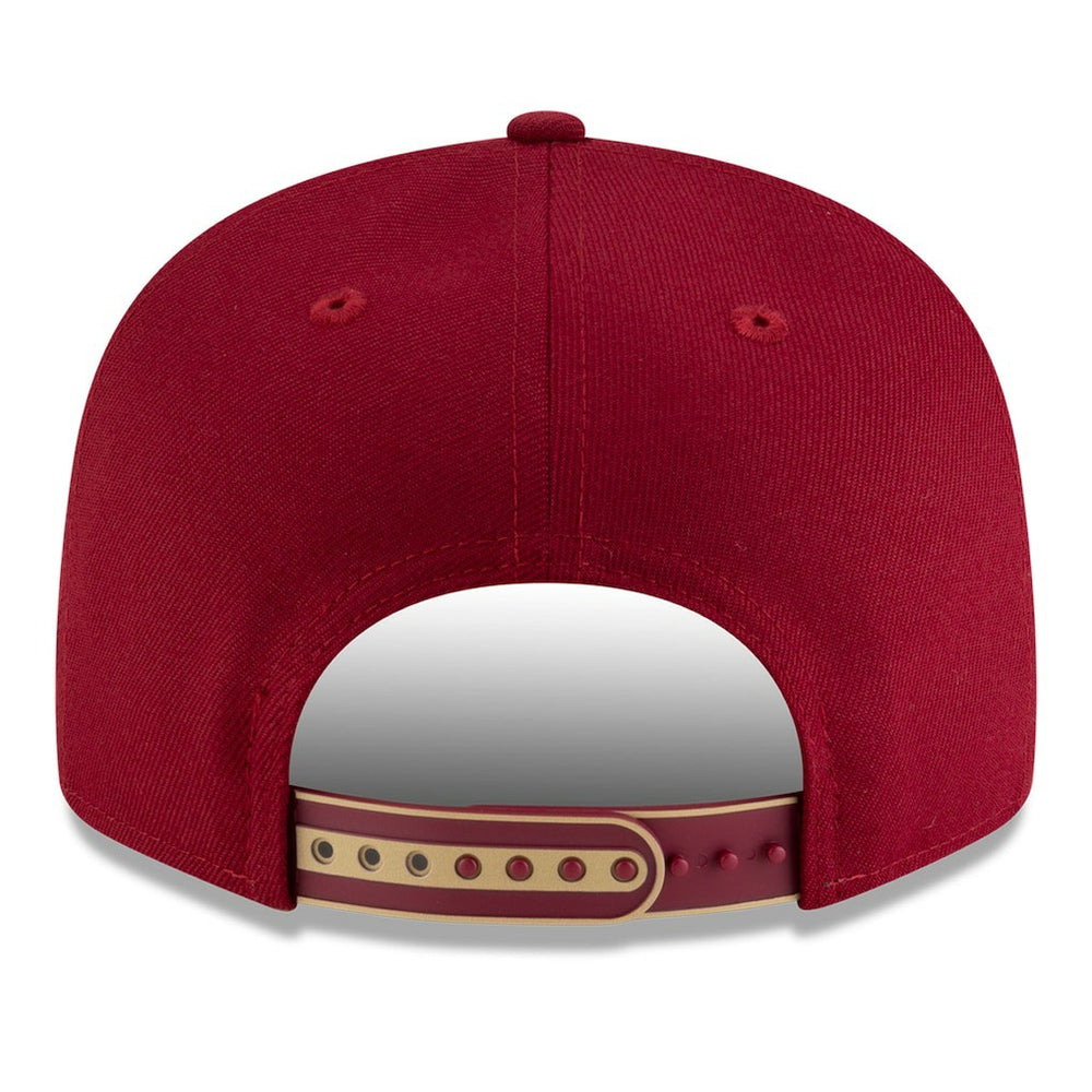 New Era Cleveland Cavaliers 2025 NBA Tip Off Split Panel 9FIFTY Snapback Hat White/Wine