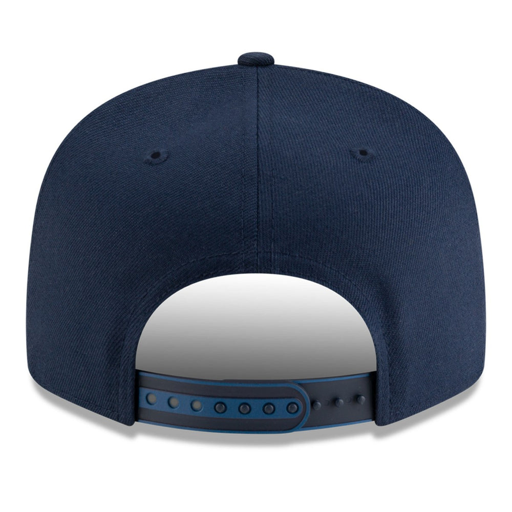 New Era Minnesota Timberwolves 2025 NBA Tip Off Split Panel 9FIFTY Snapback Hat White/Navy