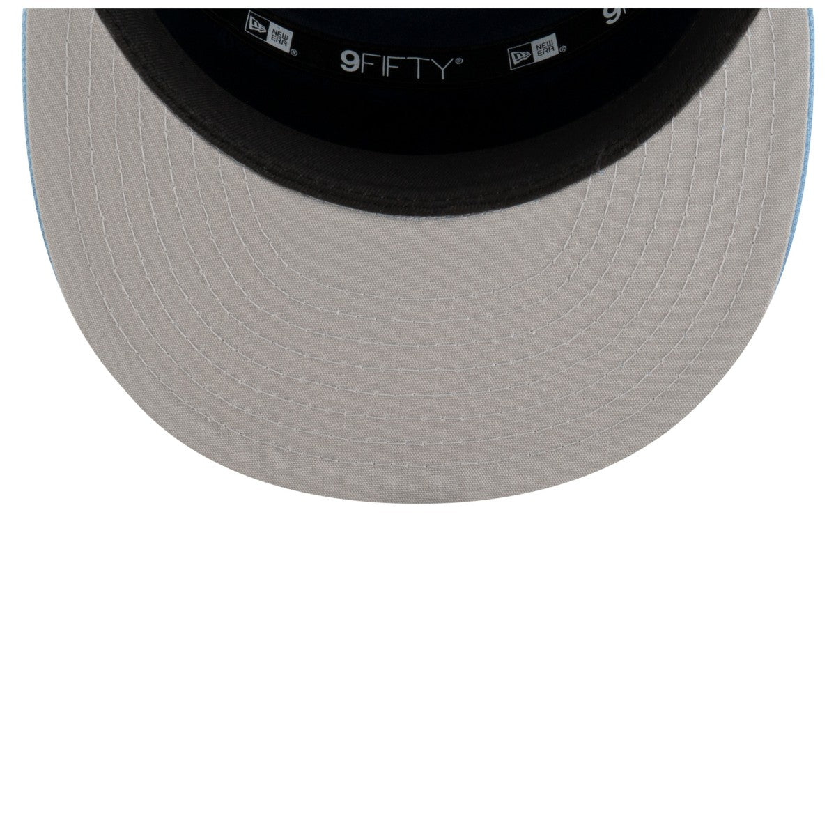 New Era Memphis Grizzlies 2025 NBA Tip Off Split Panel 9FIFTY Snapback Hat White/Light Blue